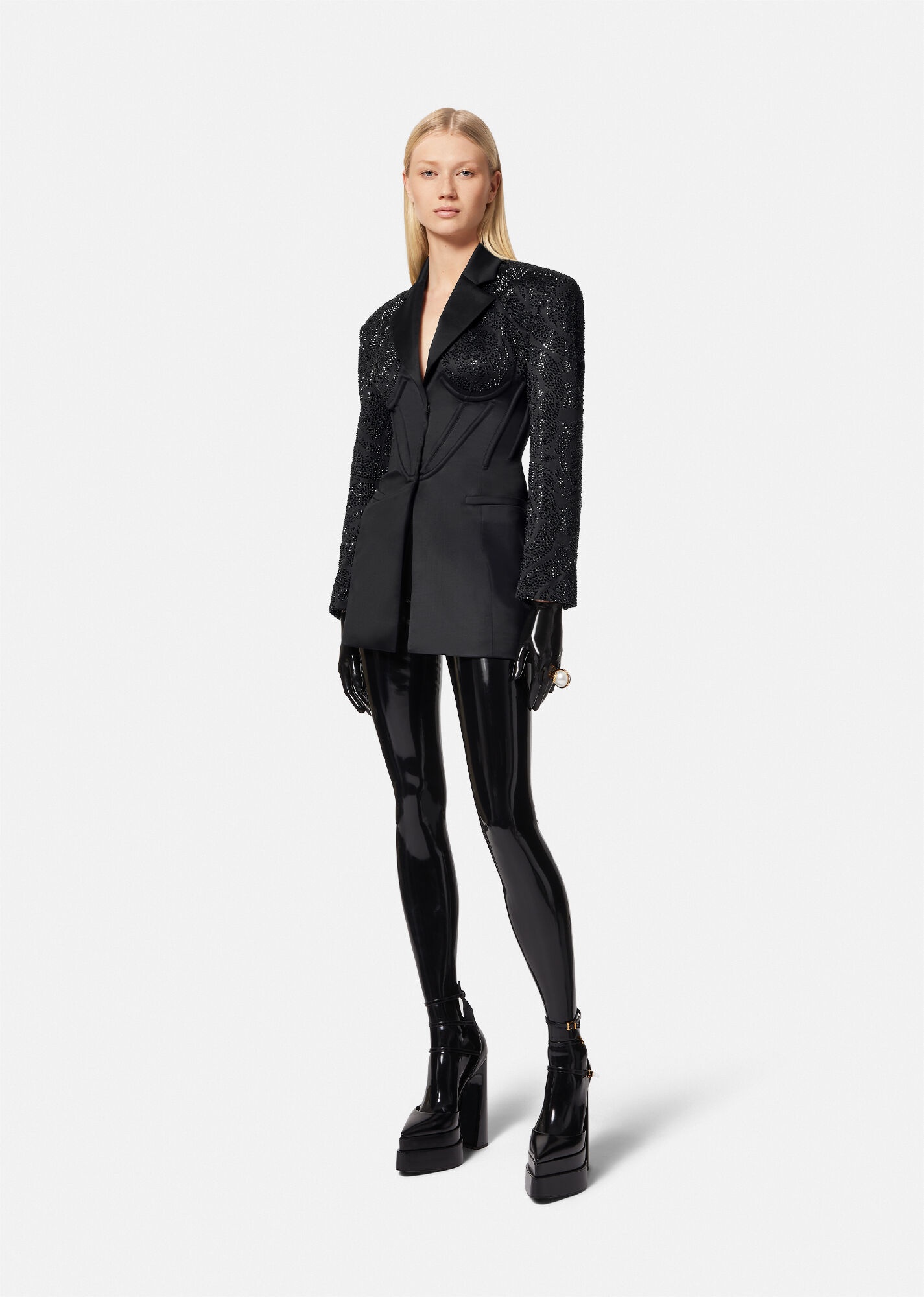 Barocco Embellished Corset Blazer - 2