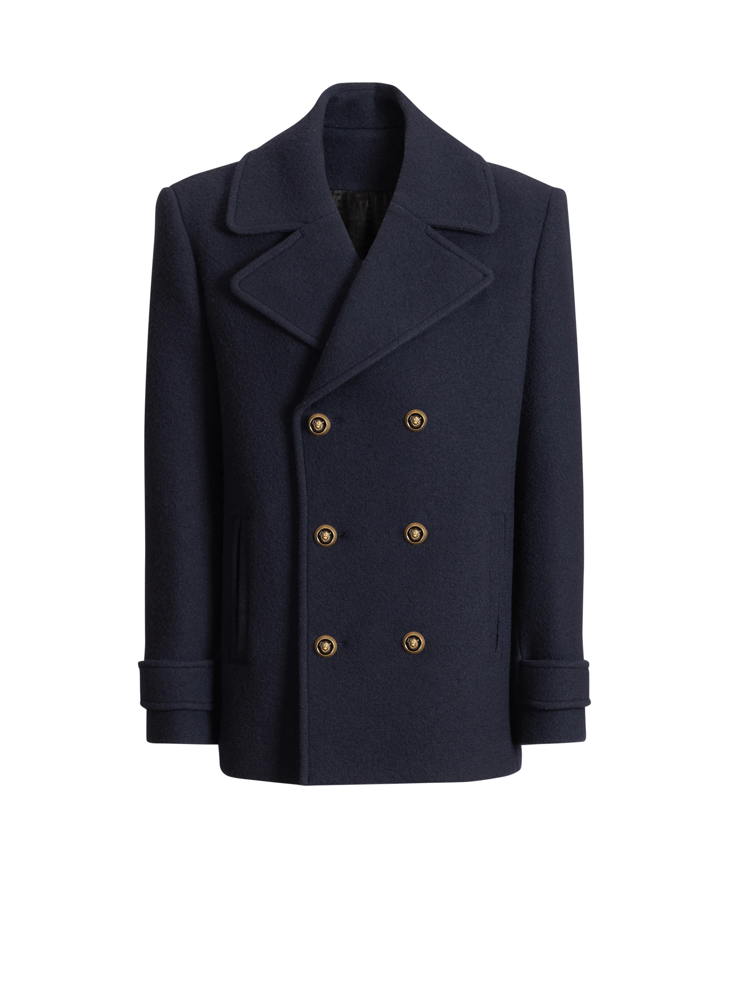 Wool pea coat - 1