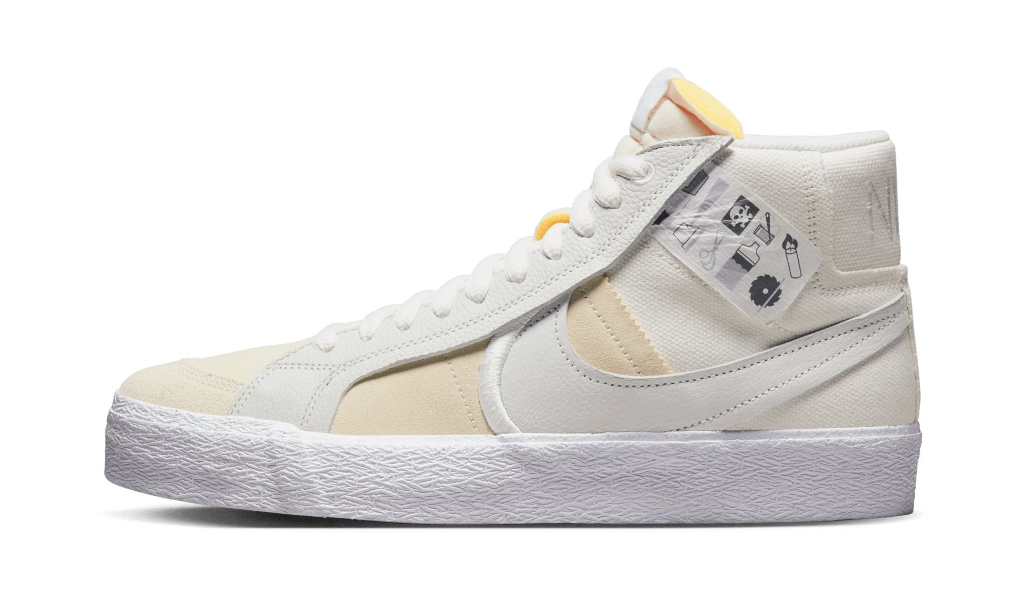 SB BLAZER MID "White" - 1