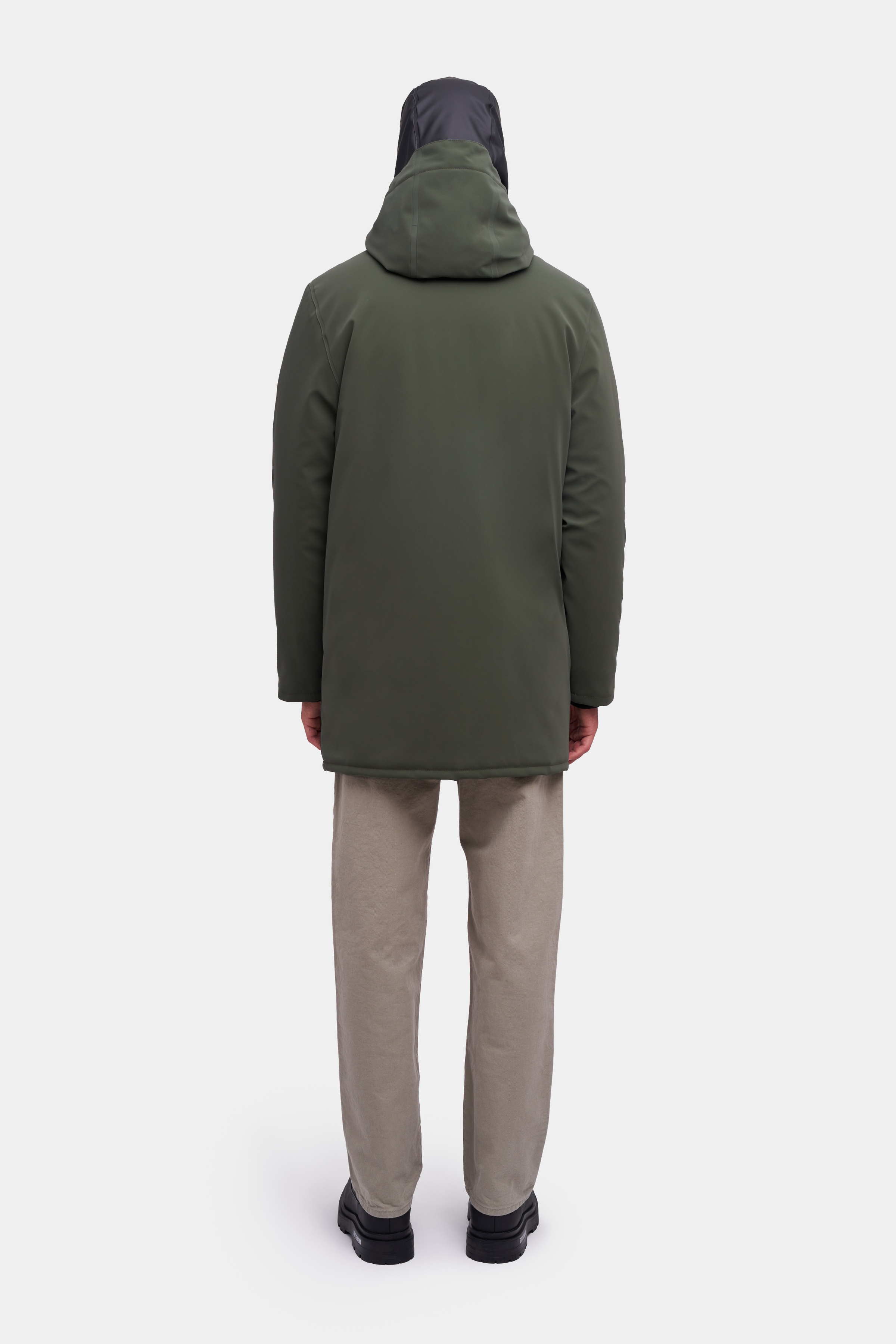 Stockholm Winter Matte Jacket Dark Green - 4