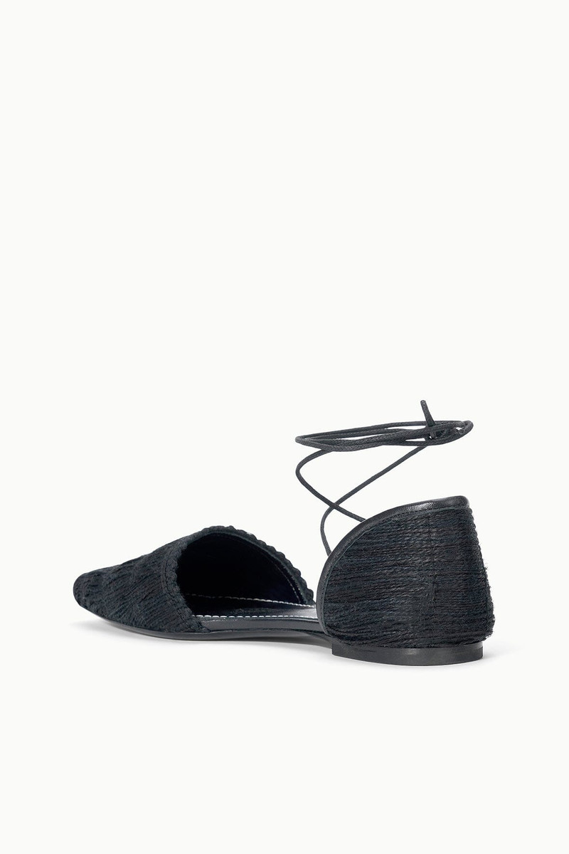 STAUD STAUD WILLA FLAT BLACK outlook