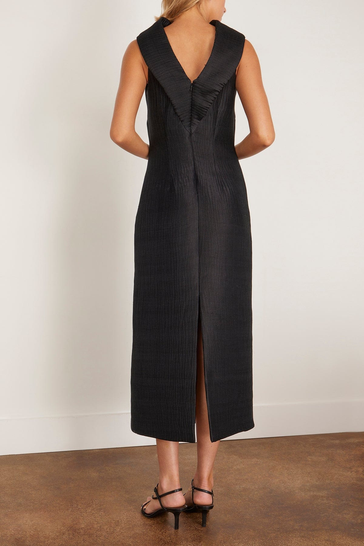 Blair Sheath Dress in Black - 4