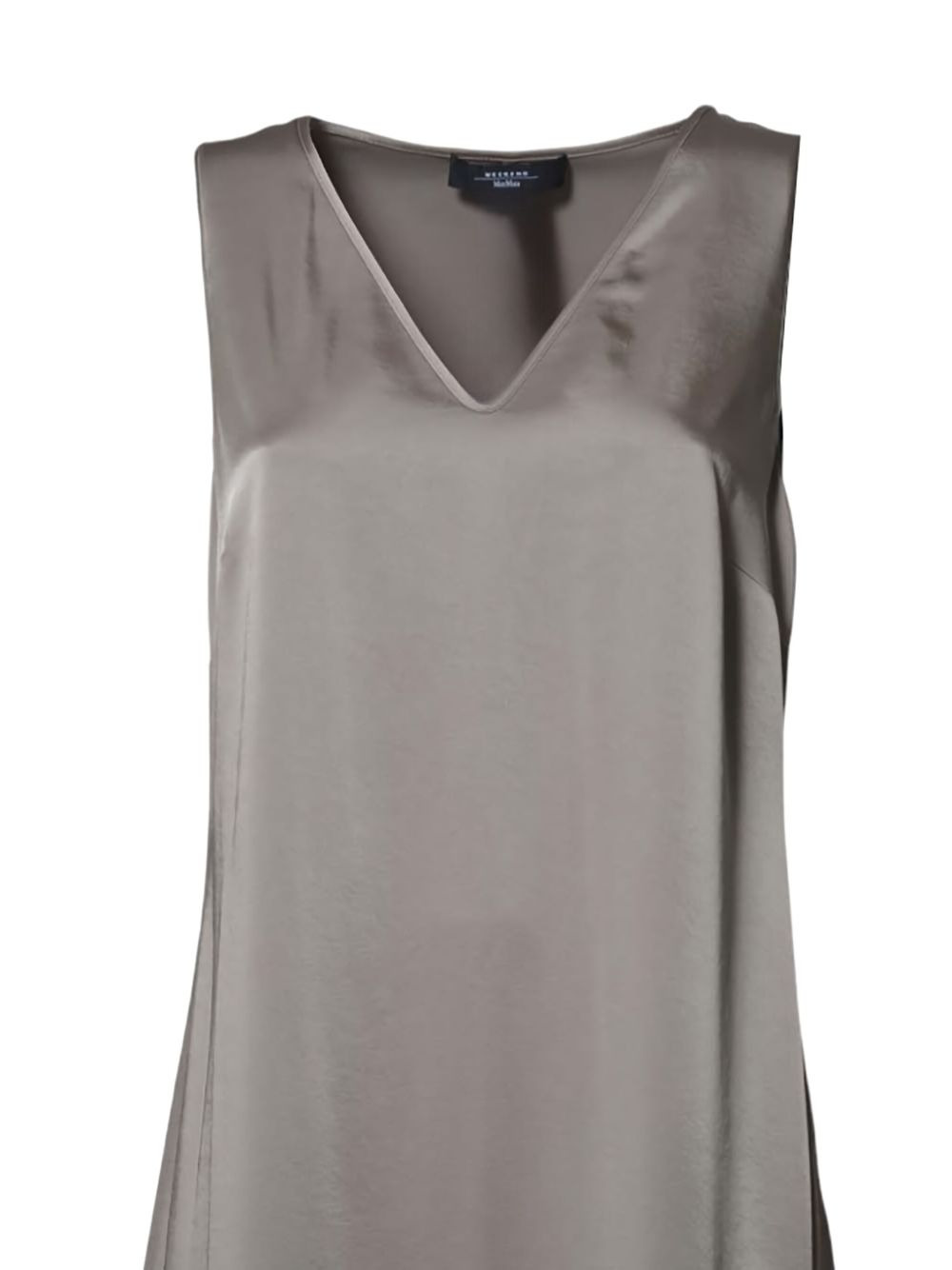 v-neck dress - 3
