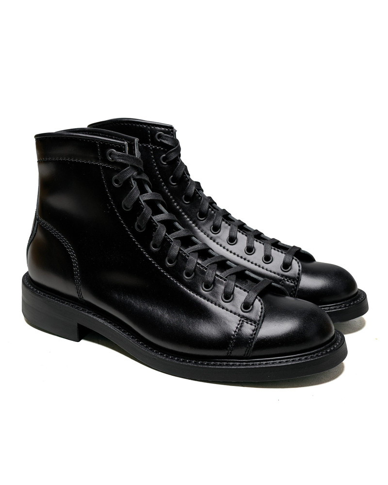 JOHN LOFGREN Monkey Boots Shinki Hikaku Shell Cordovan Black Ops outlook