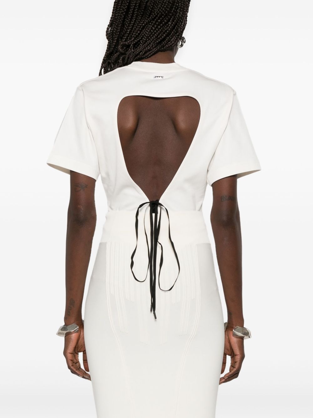 corset open-back bodysuit - 4