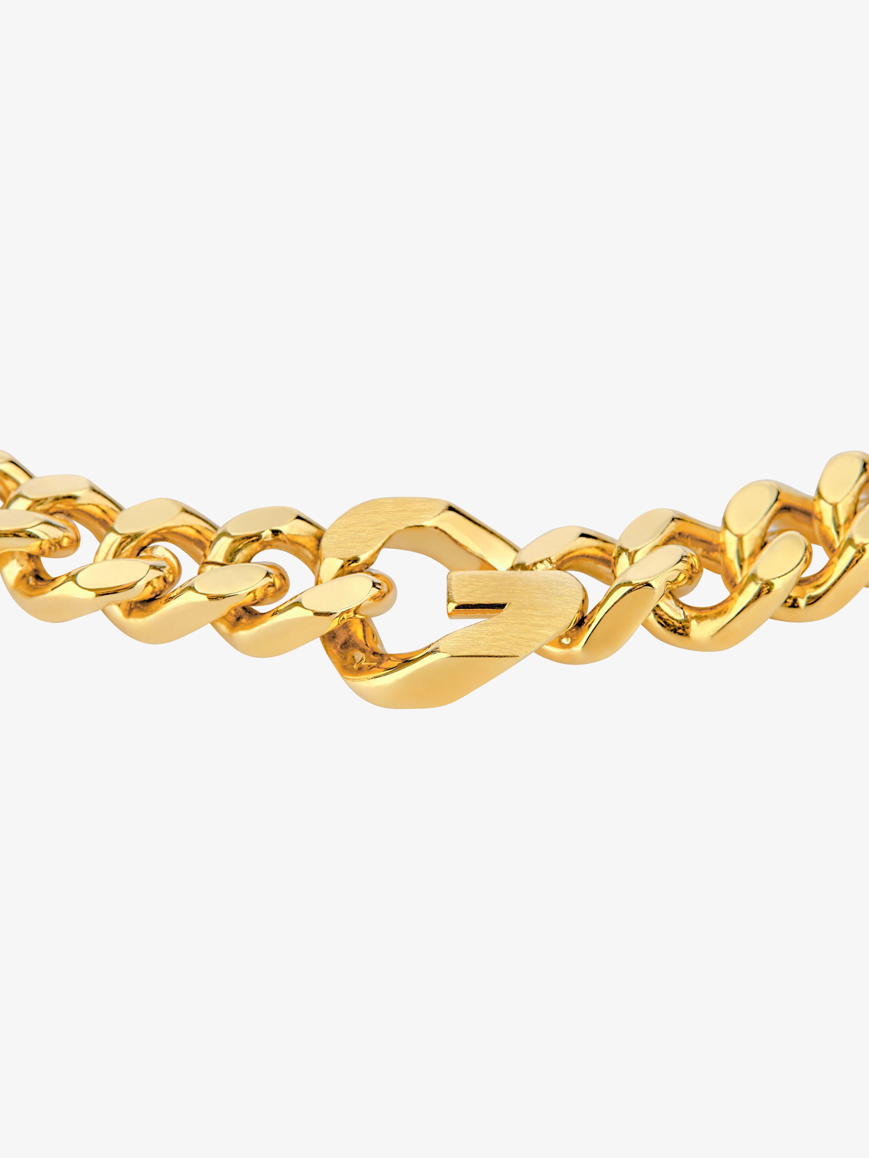 G CHAIN NECKLACE IN METAL - 5