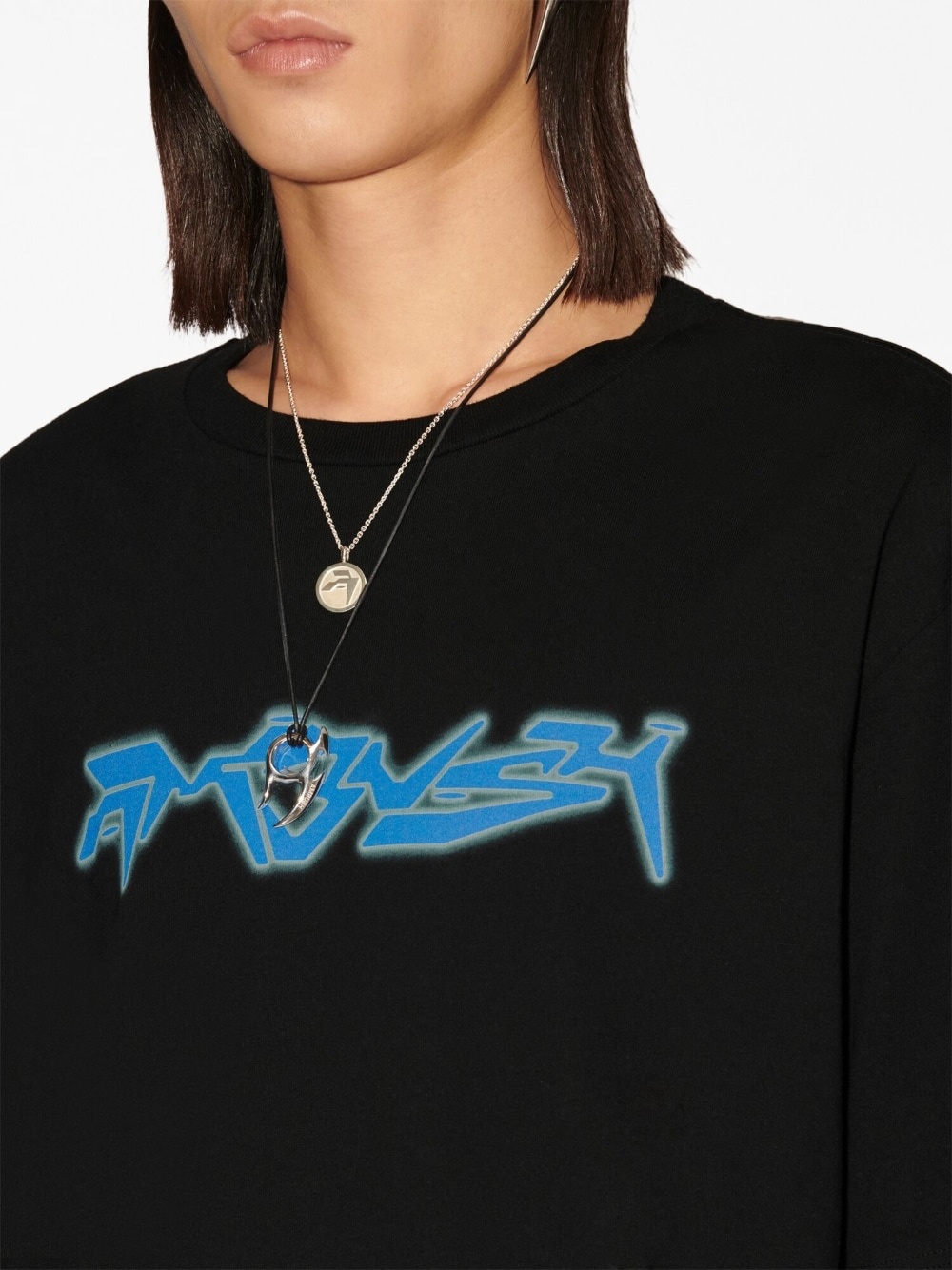 logo-print T-shirt - 6