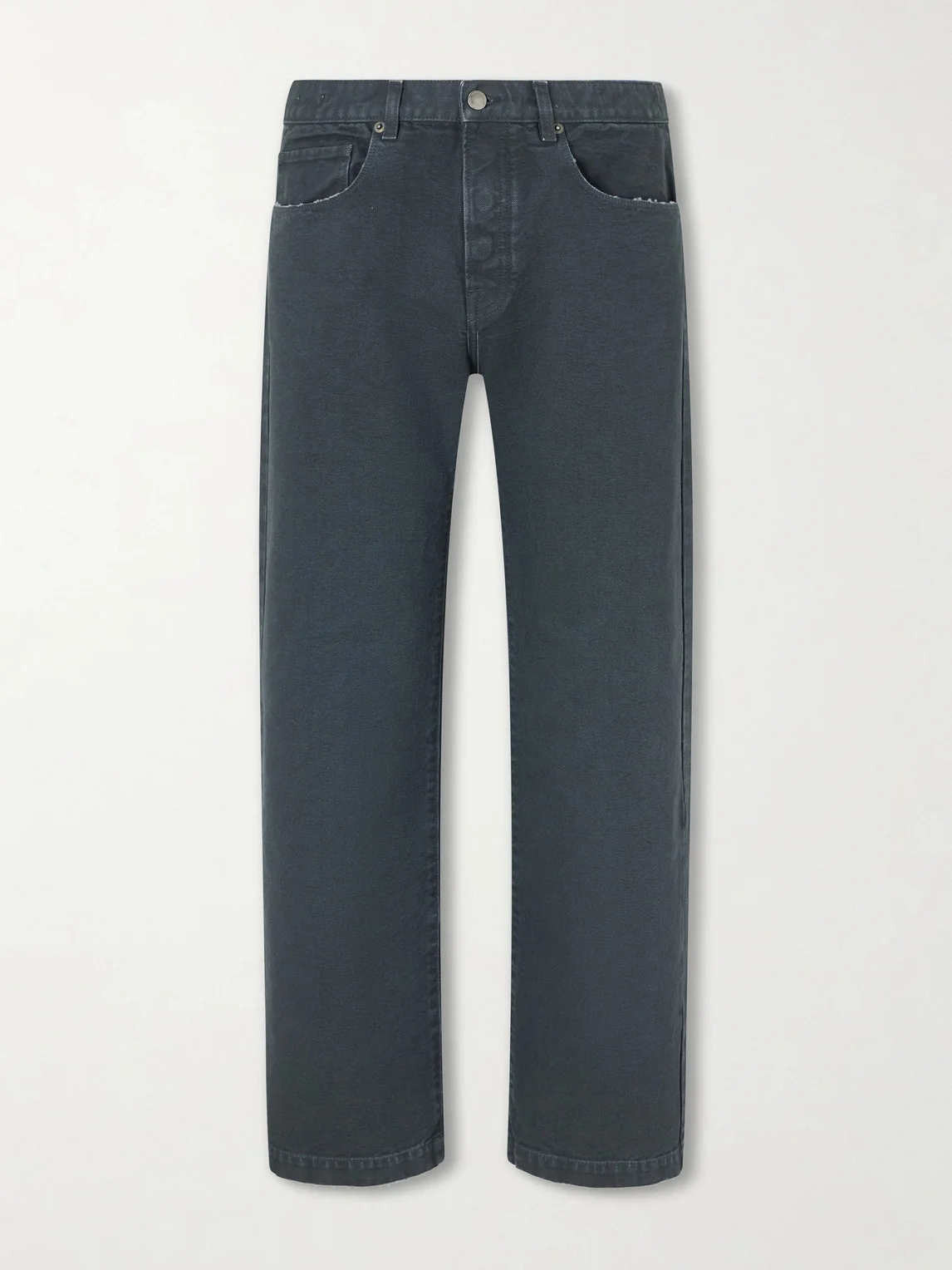 Oceano Straight-Leg Cotton Trousers - 1