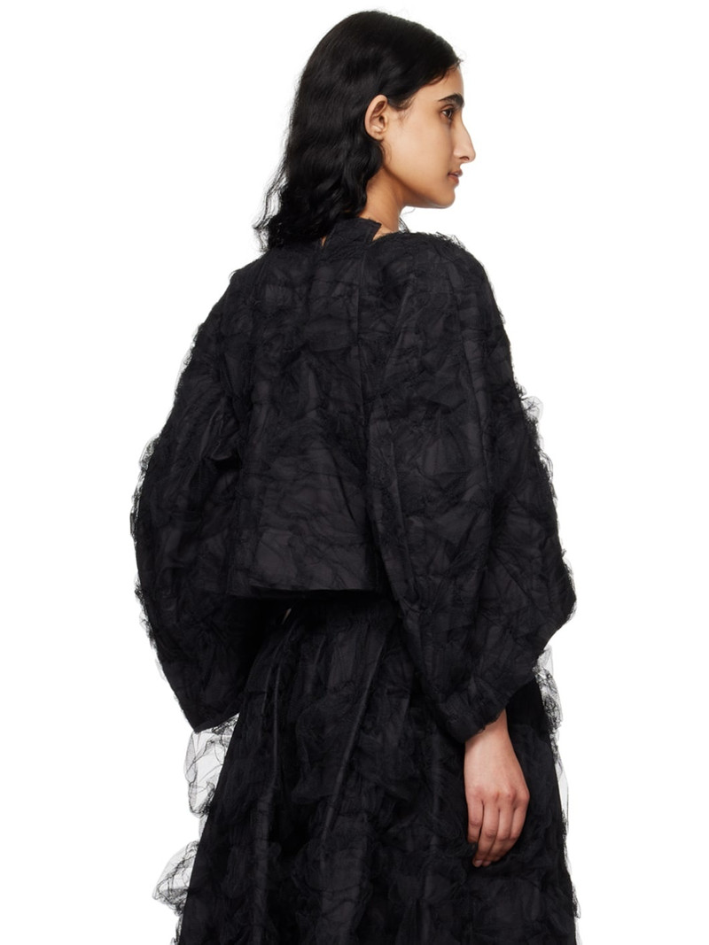 Black Ruched Jacket 3