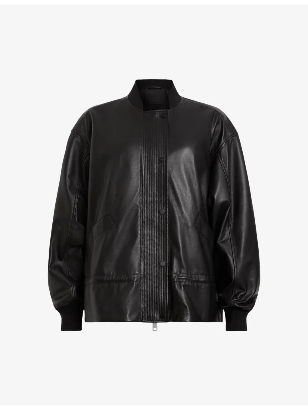 Sofi Leather Bomber Jacket - 1