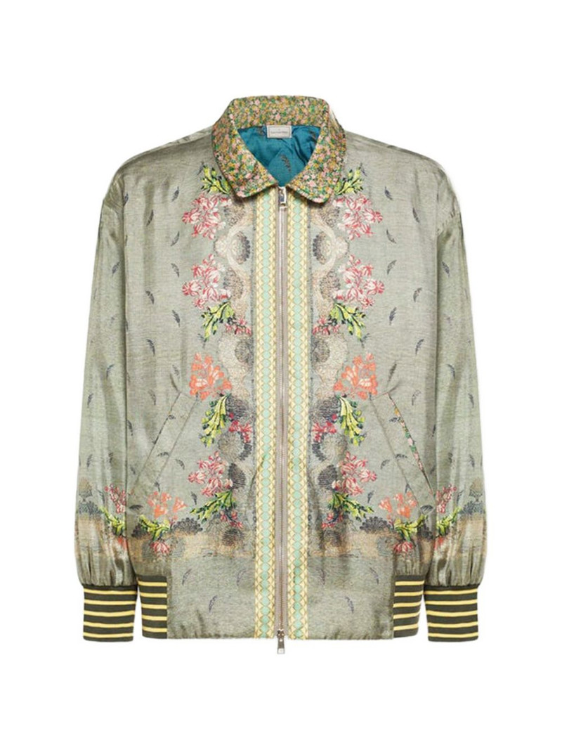 floral-pattern bomber jacket 1