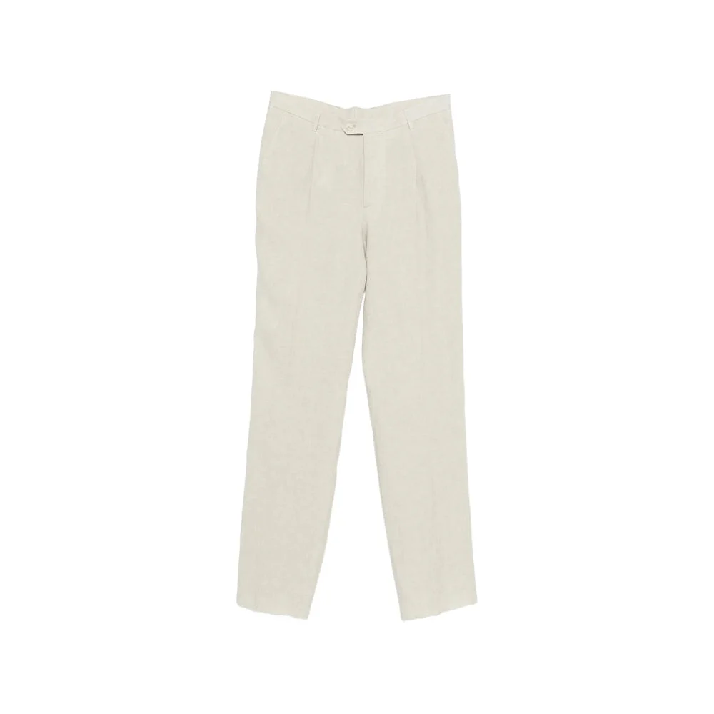 Etro Neutrals Trousers - Tailored Trousers Men - 1