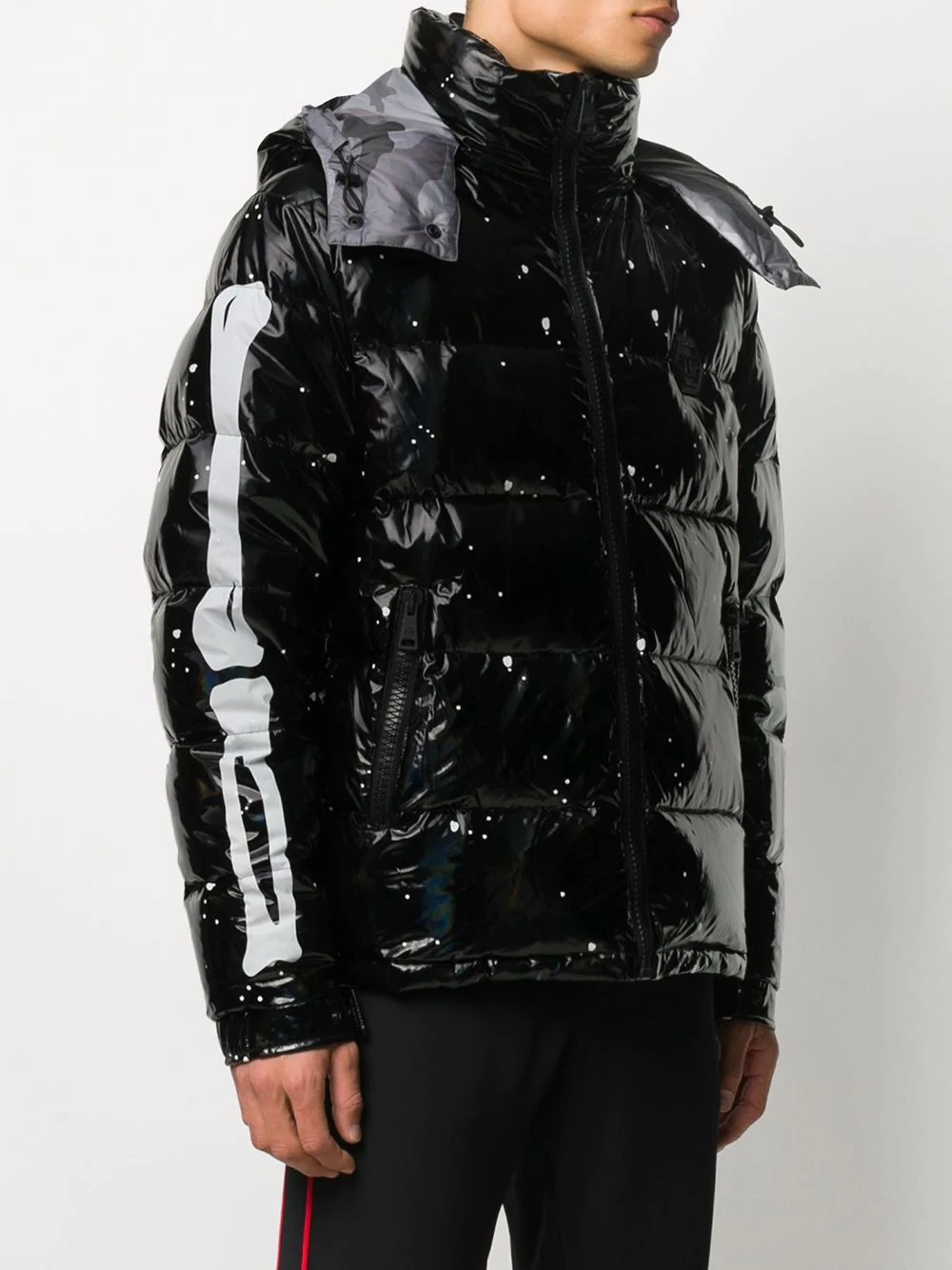 Skeleton puffer coat - 3