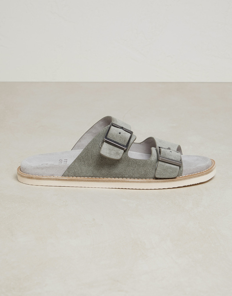 Washed suede urban slides - 1