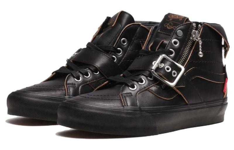 Vans Vans SK8 HI x Shane Gonzales Reissue 'Black Red' VN0A7Y14BKA1 outlook
