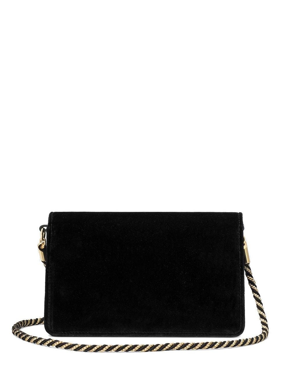 black Shoulder bag with Square G - 3