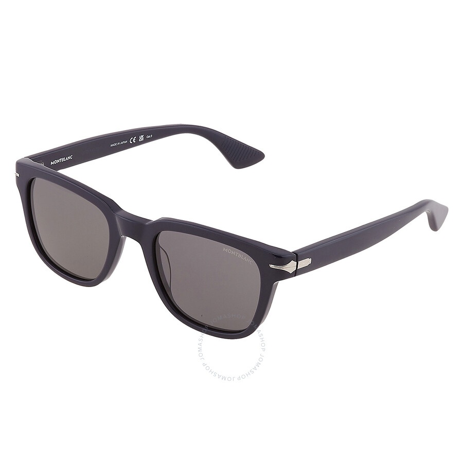 Montblanc Grey Square Men's Sunglasses MB0302S 004 51 - 3