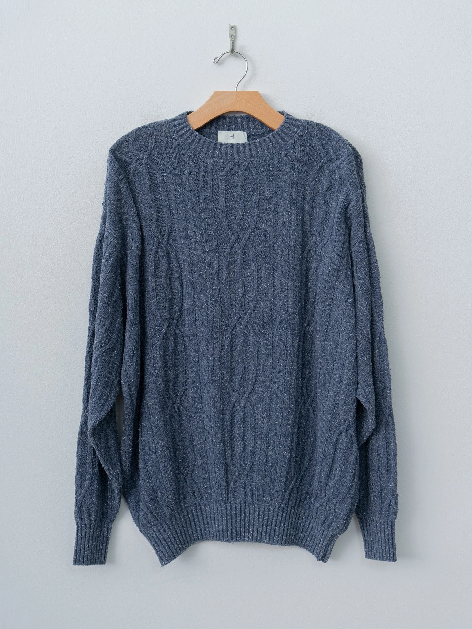 Silknep Cable Sweater - Indigo - 1