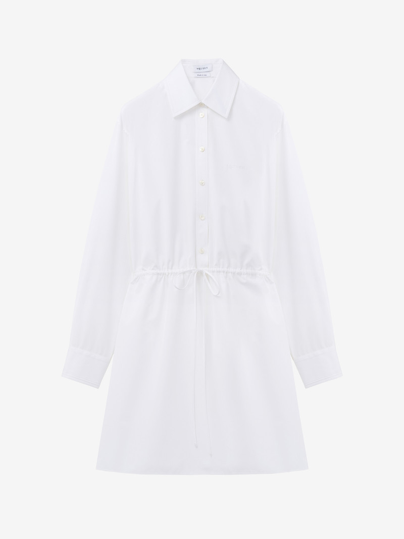 Alexander McQueen Tie Detail Shirt Dress outlook