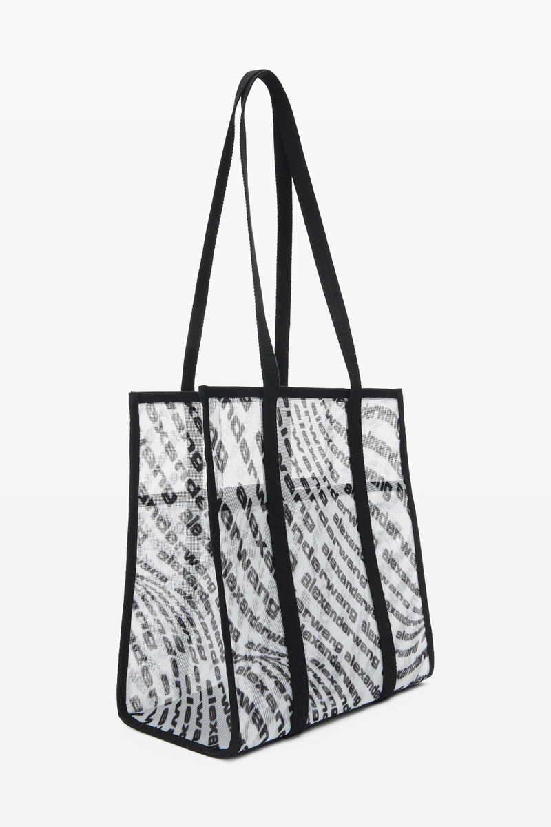 THE FREEZE SMALL TOTE IN LOGO MESH 2