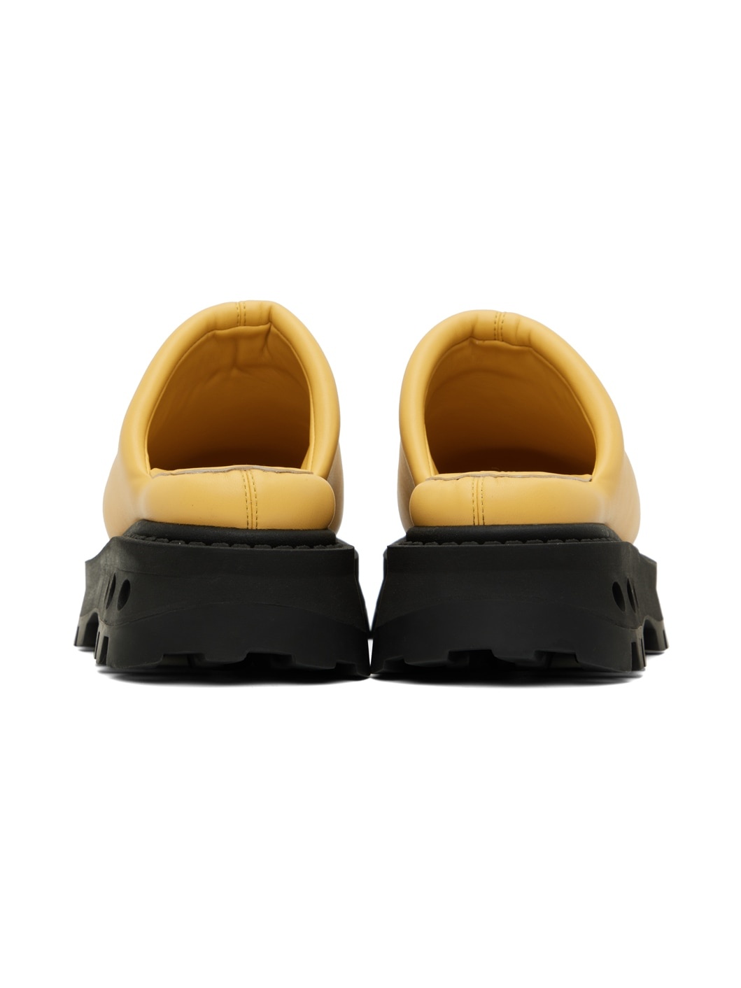 【関税込み】SIMONMILLER イエロー Grip Bubble クロッグ SIMONMILLER Yellow Grip Bubble Clogs | REVERSIBLE