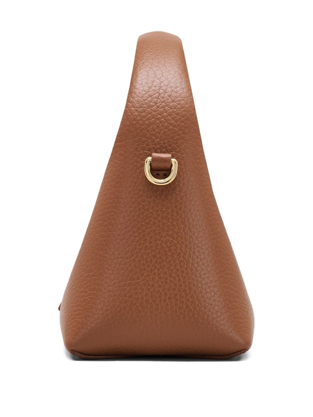 The Sack micro leather top-handle tote bag - 3