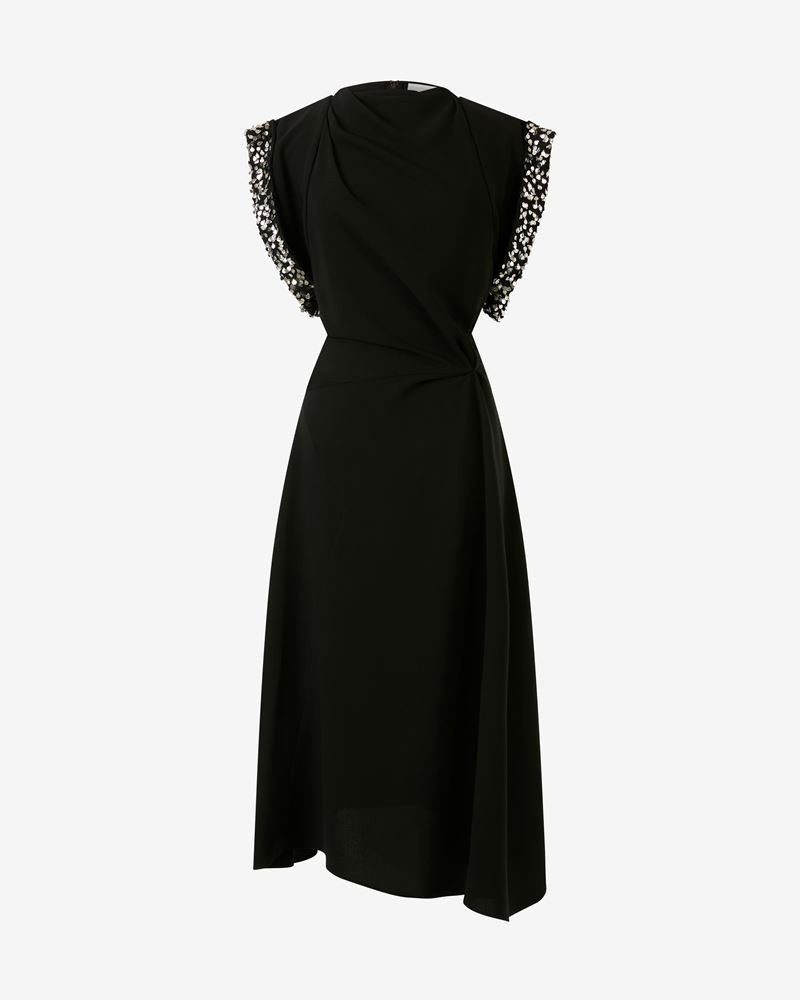 LERONIA MIDI SEQUIN DRESS - 1