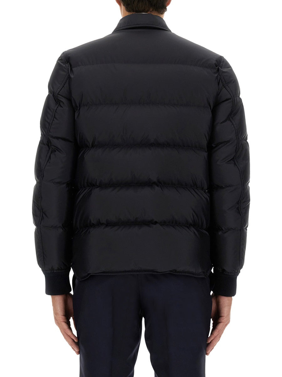 "Techno Satin" Padded Jacket - 3