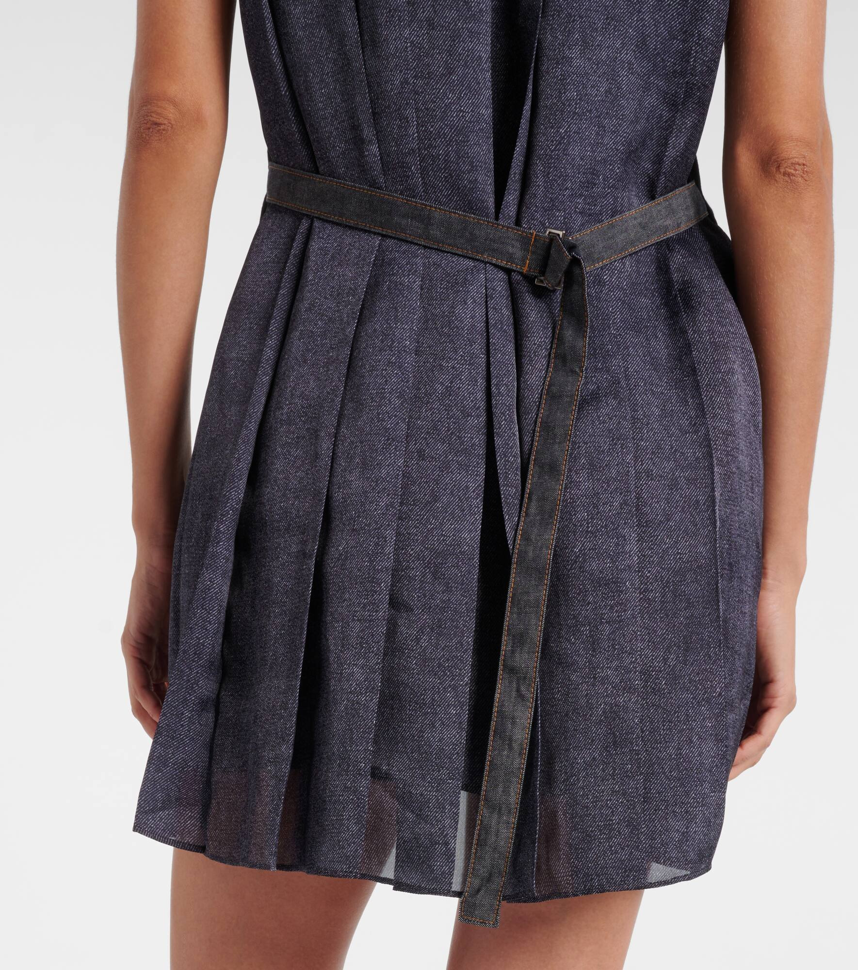 Knitted cotton minidress - 5