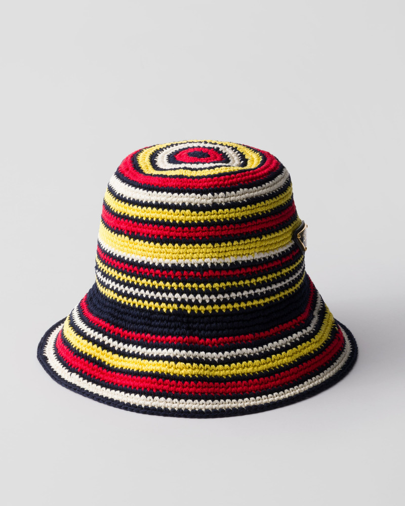Prada Crochet hat outlook