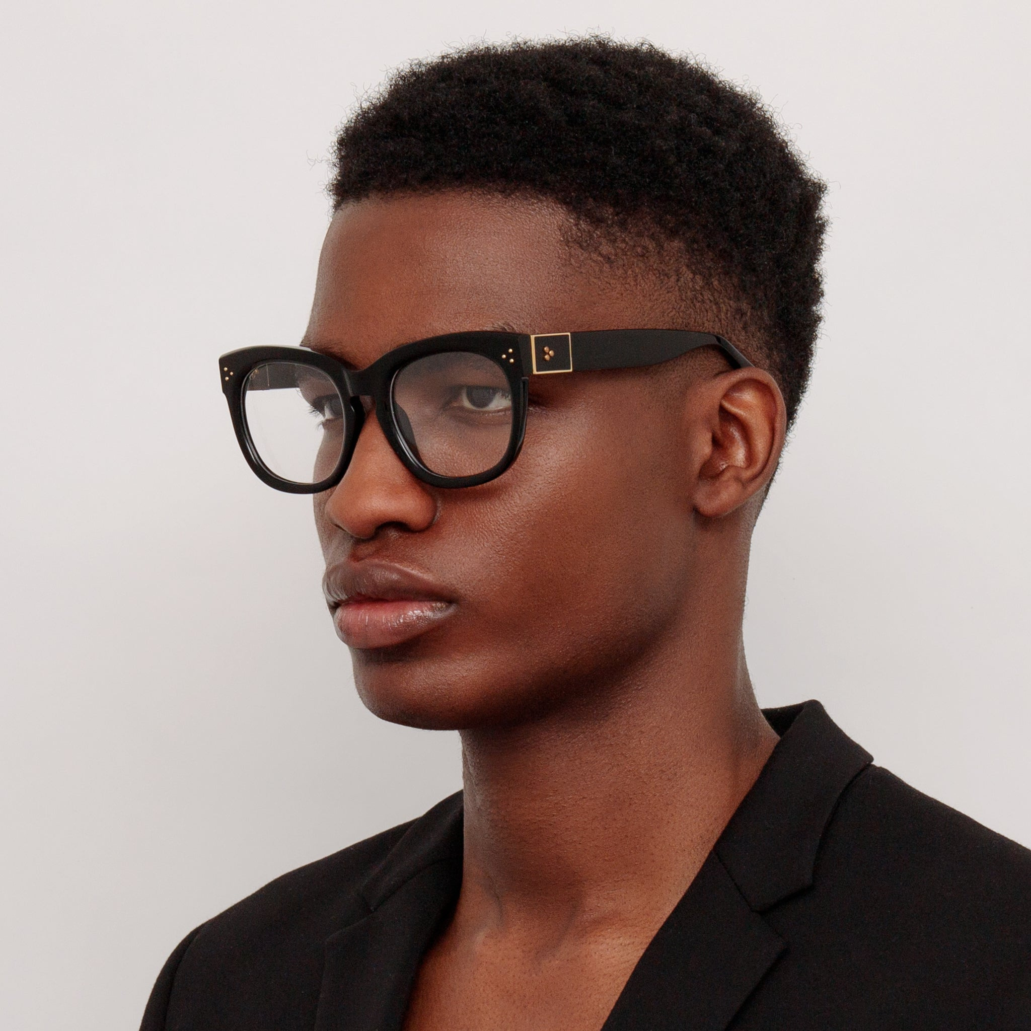 JENSON D-FRAME OPTICAL FRAME IN BLACK (MEN'S) - 4