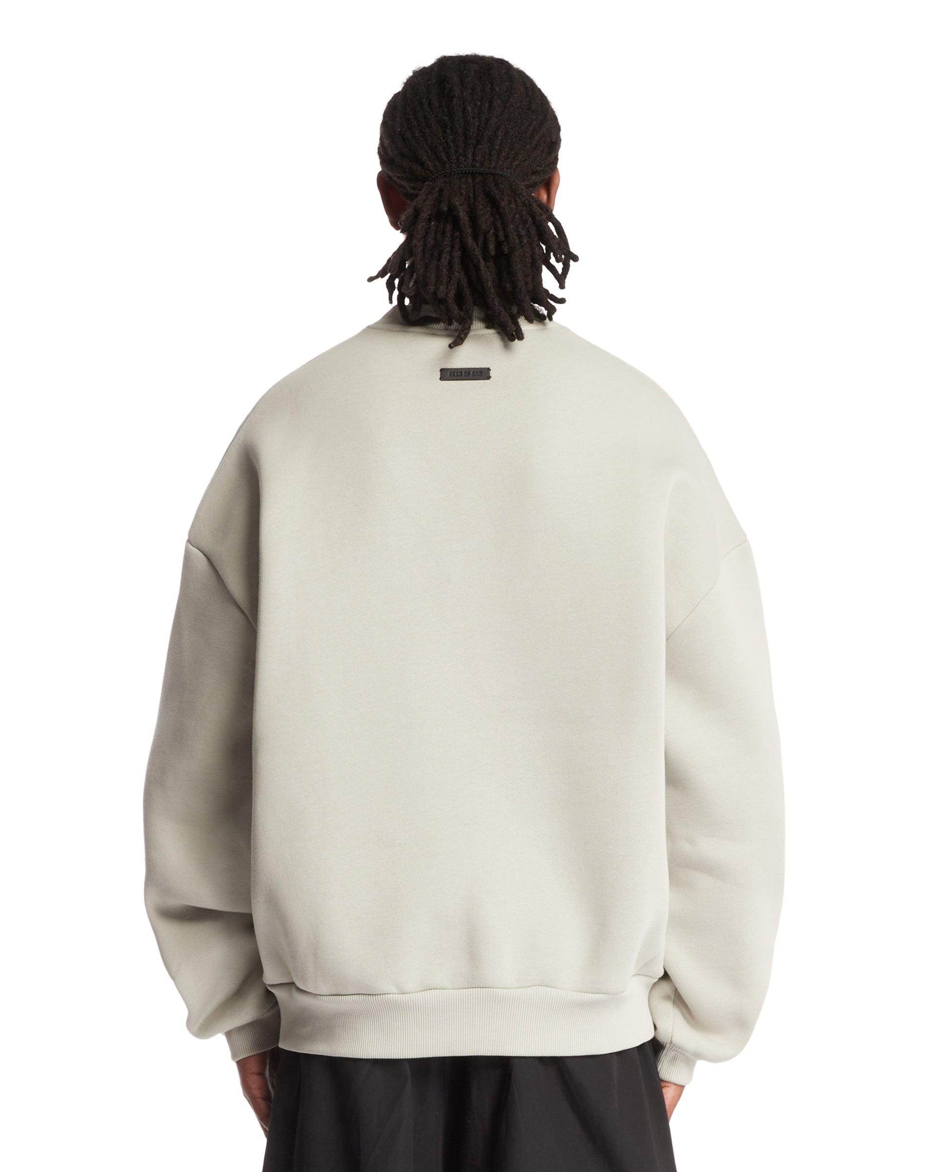 Gray Cotton Sweatshirt - 3