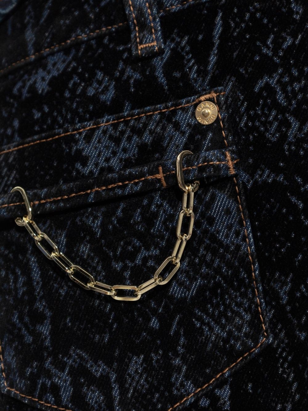 Jeansy flared trousers - 5