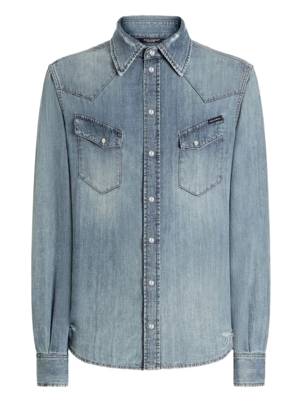 Dolce & Gabbana Men Denim Shirt - 1