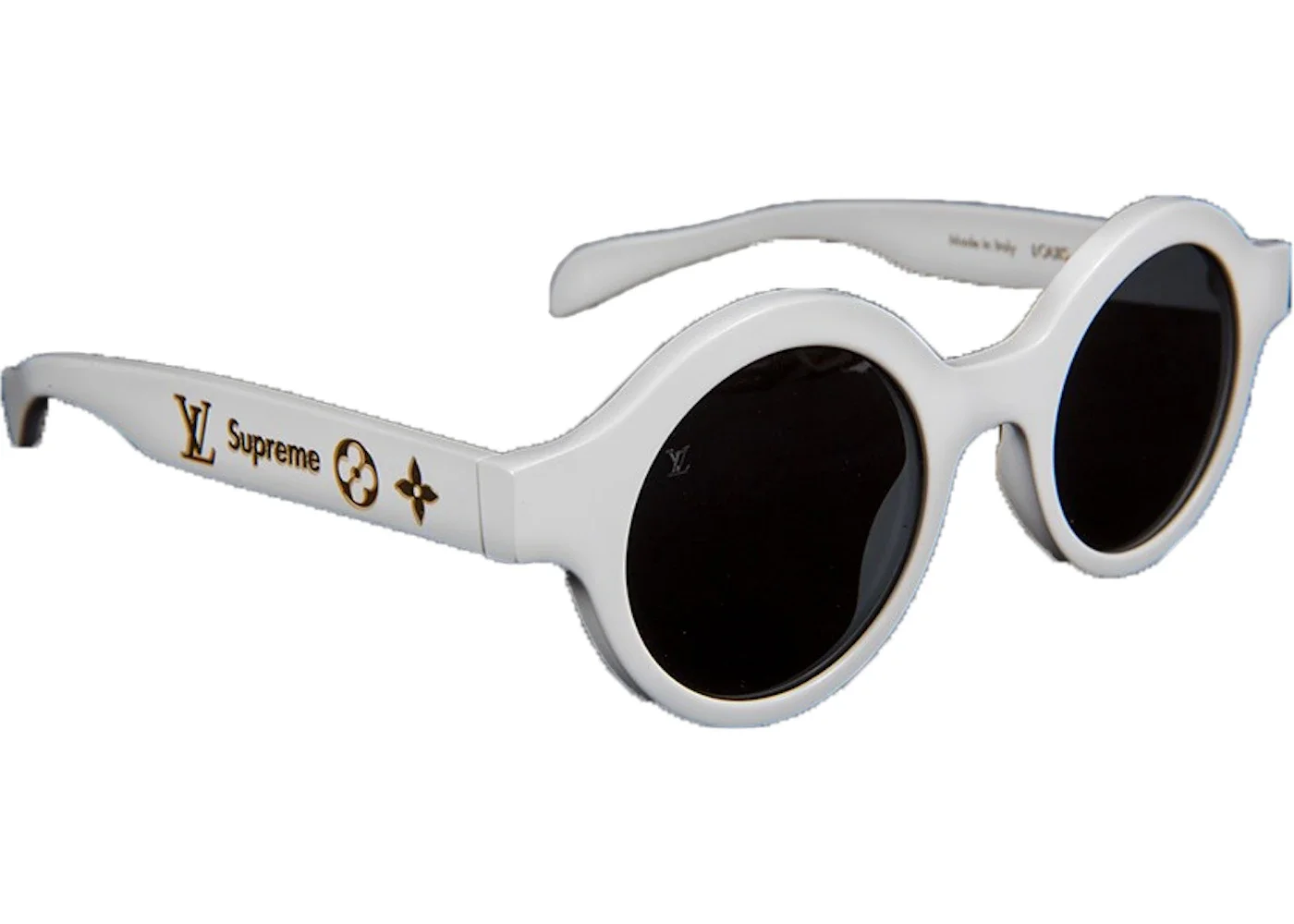 Supreme x Louis Vuitton Downtown Sunglasses White - 1