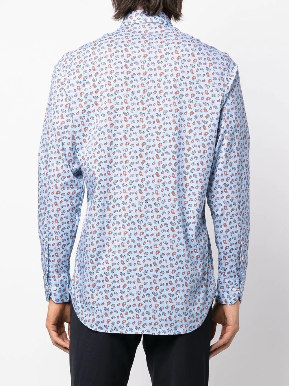 graphic-print long-sleeve shirt - 4