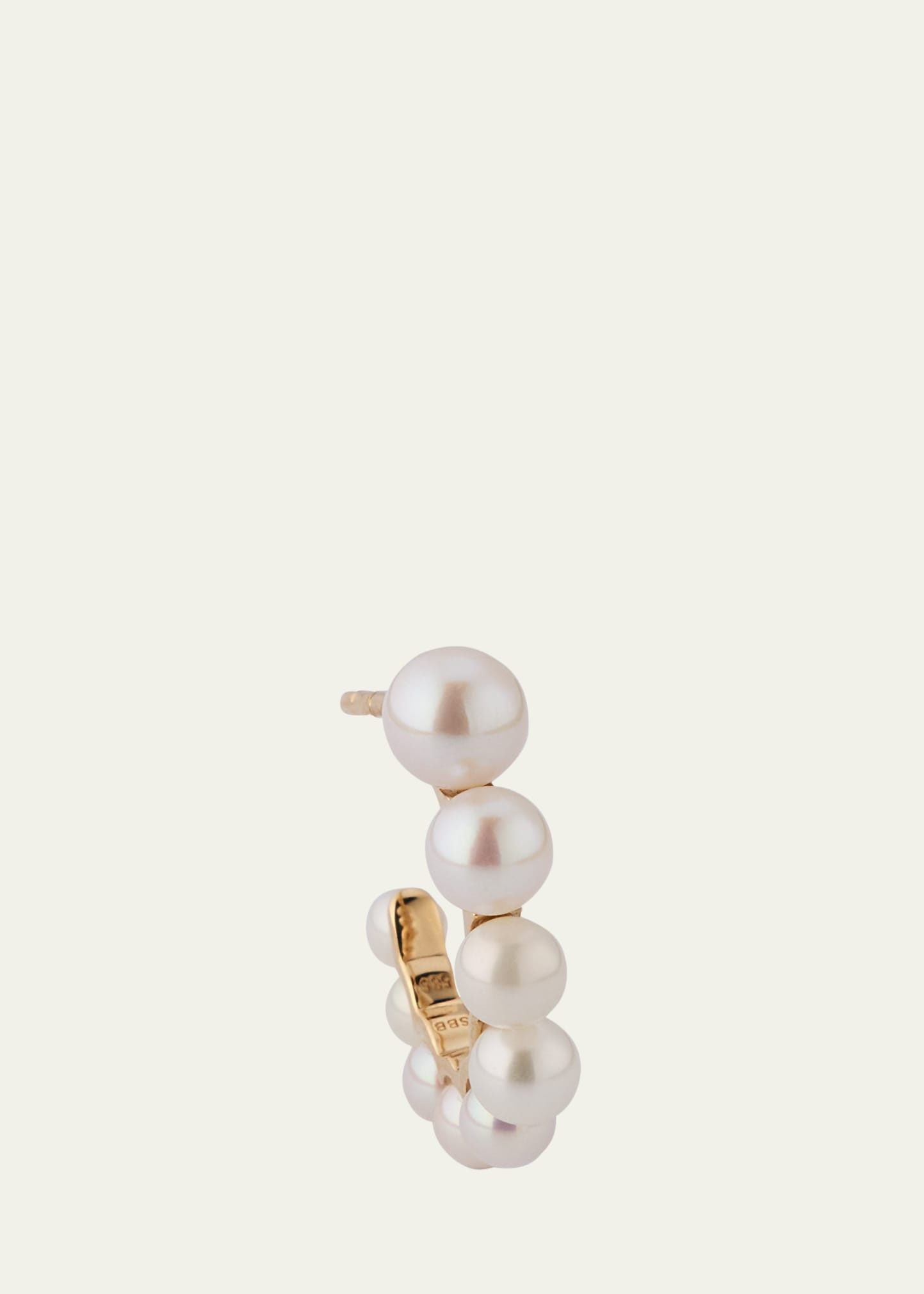 Petit Boucle de Perle Earring, Single - 1