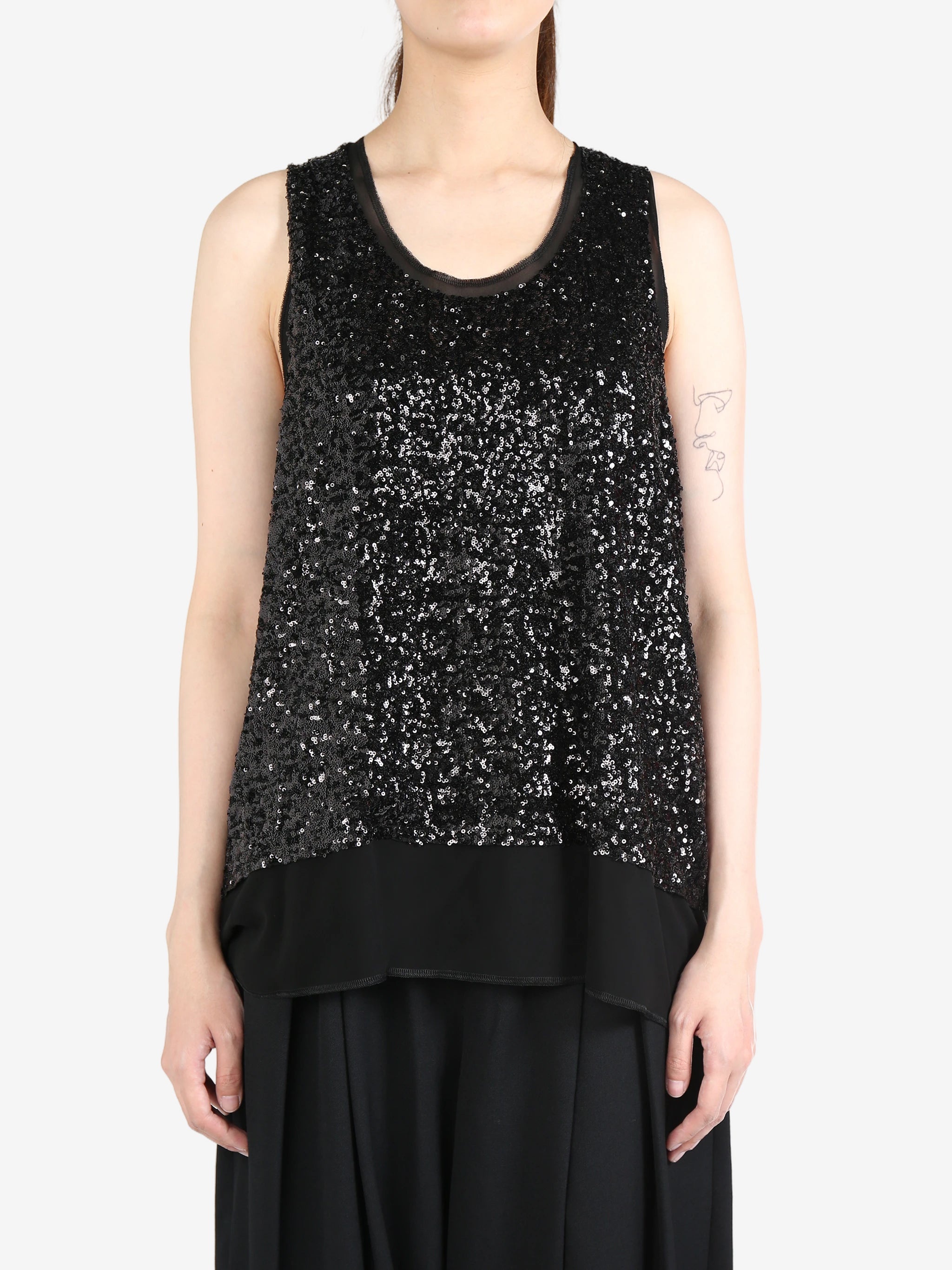 COMME DES GARCONS Women Sparkle Tank Top - 1