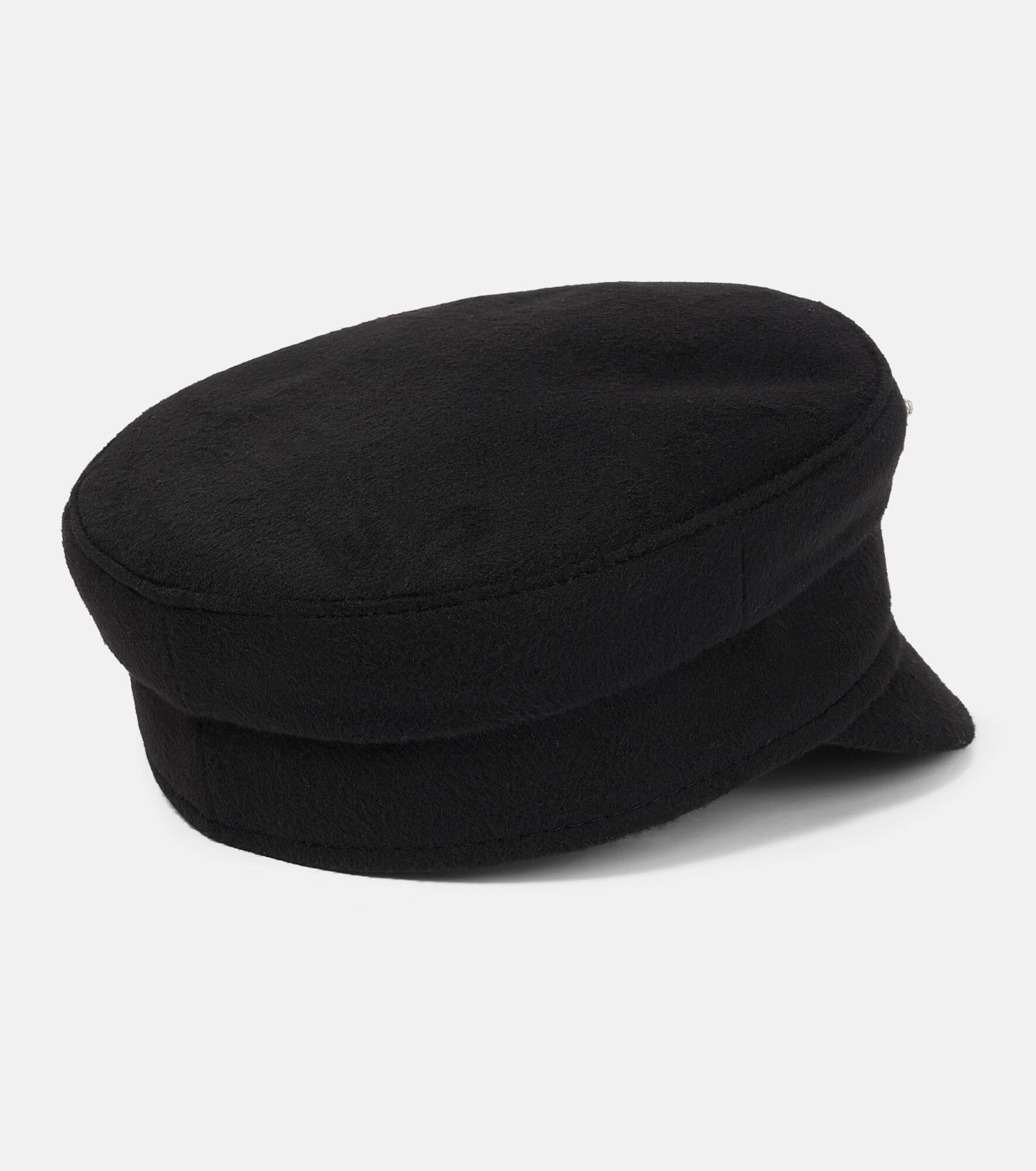 Embellished wool baker boy cap - 5