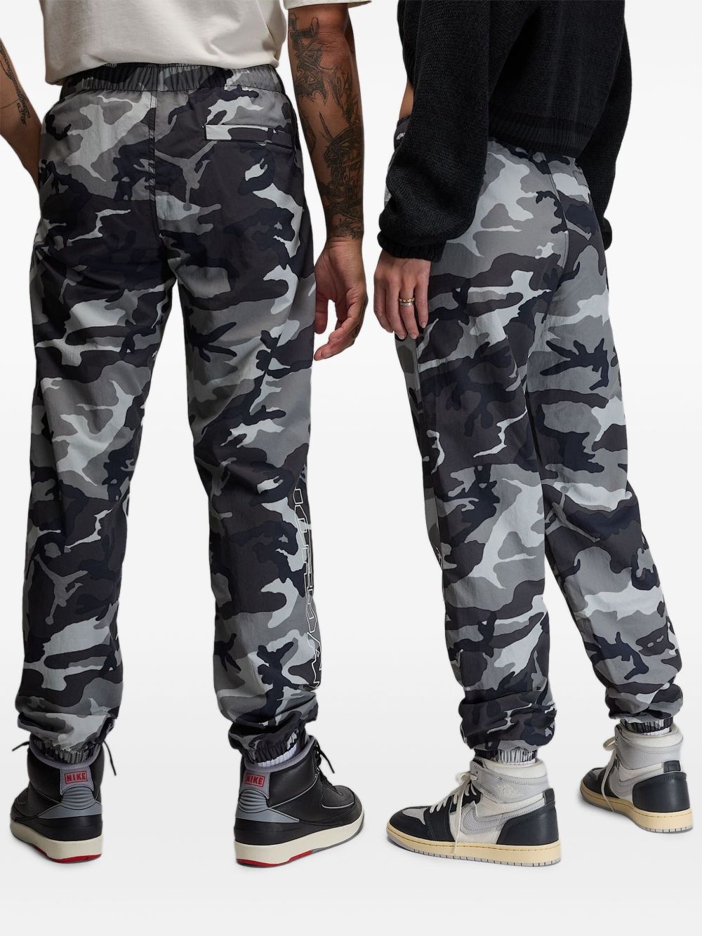 camo-print track pants - 2