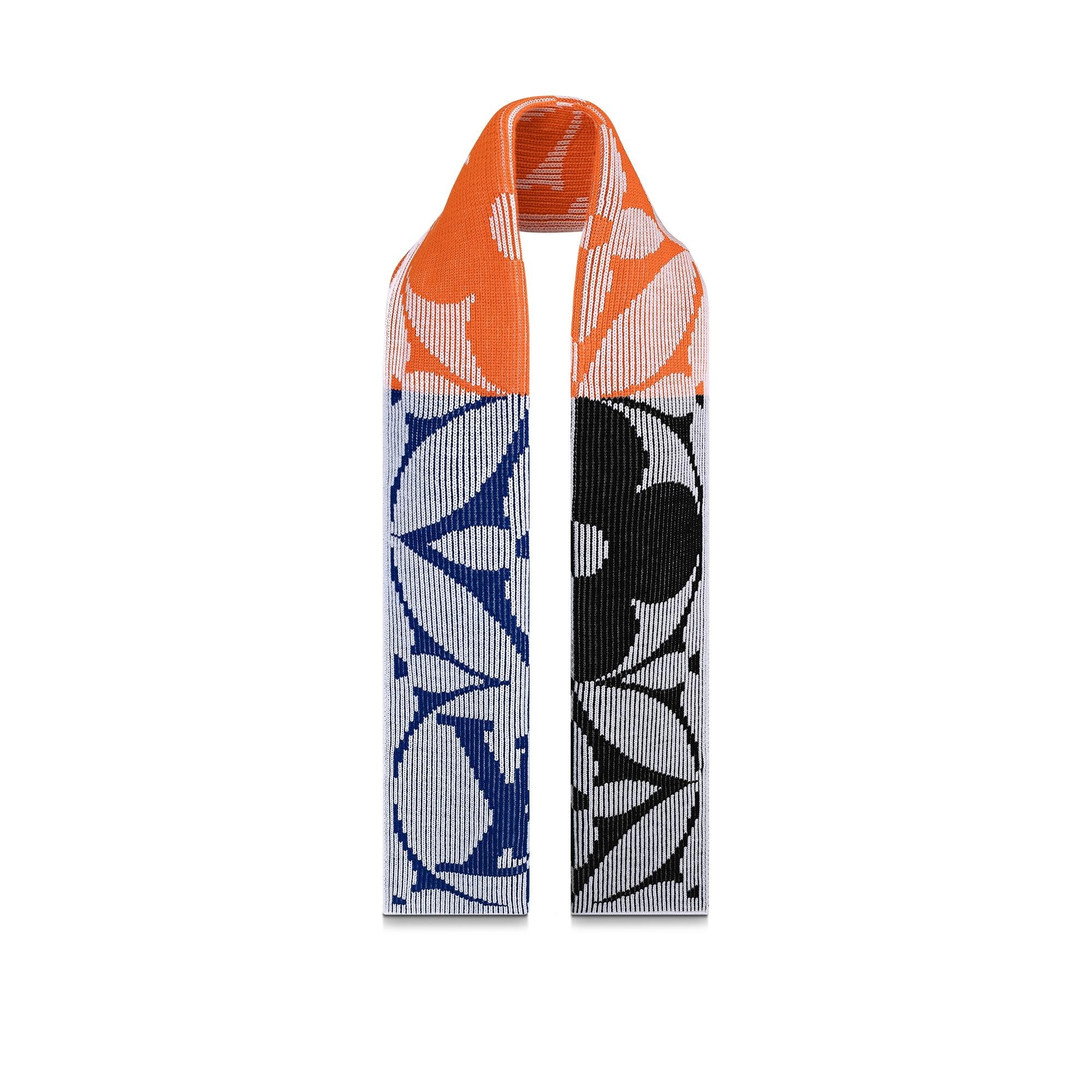 Rib Flower Scarf - 4