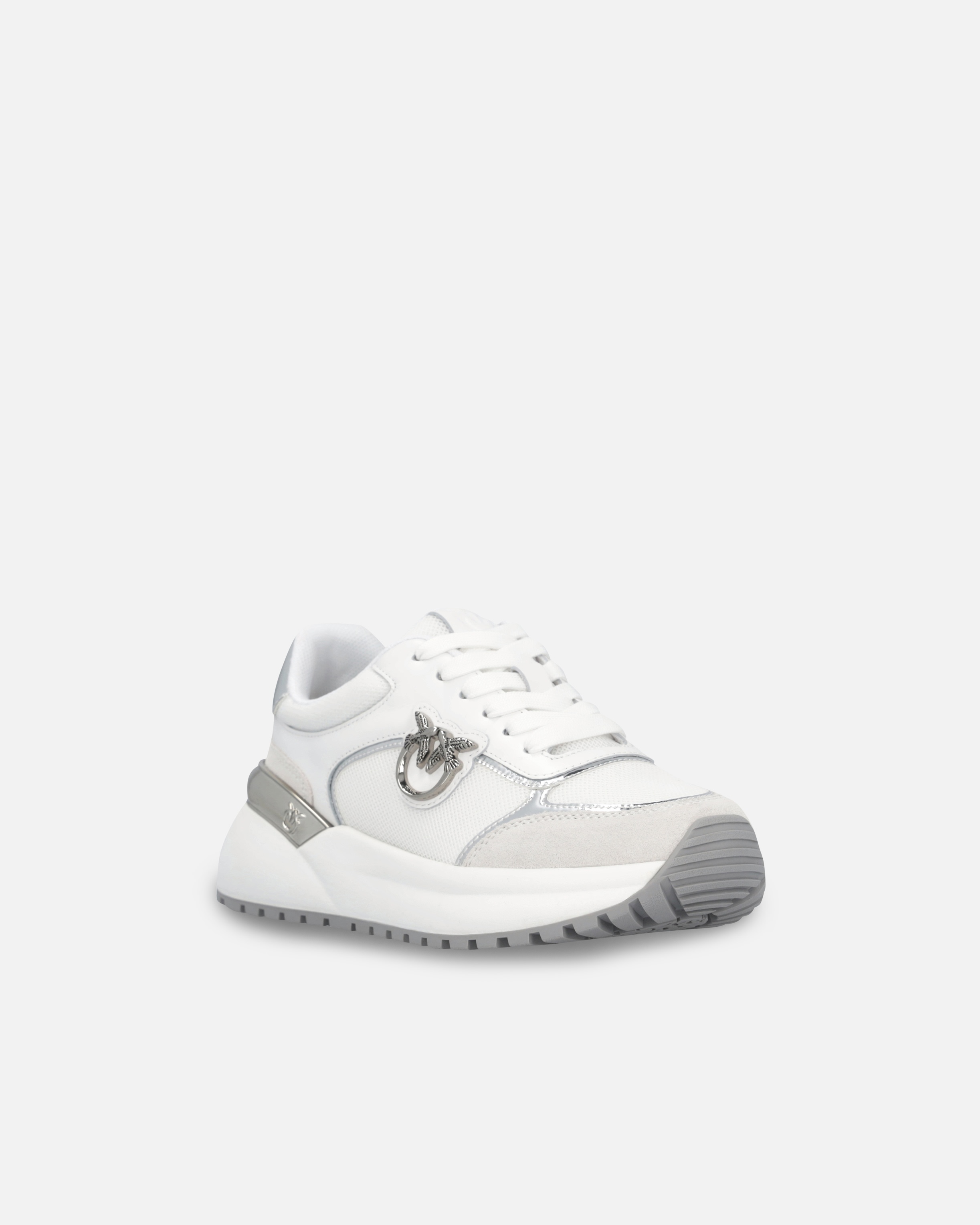 SNEAKERS WITH LOGO AND MIRROR-FINISH DETAILS - 2