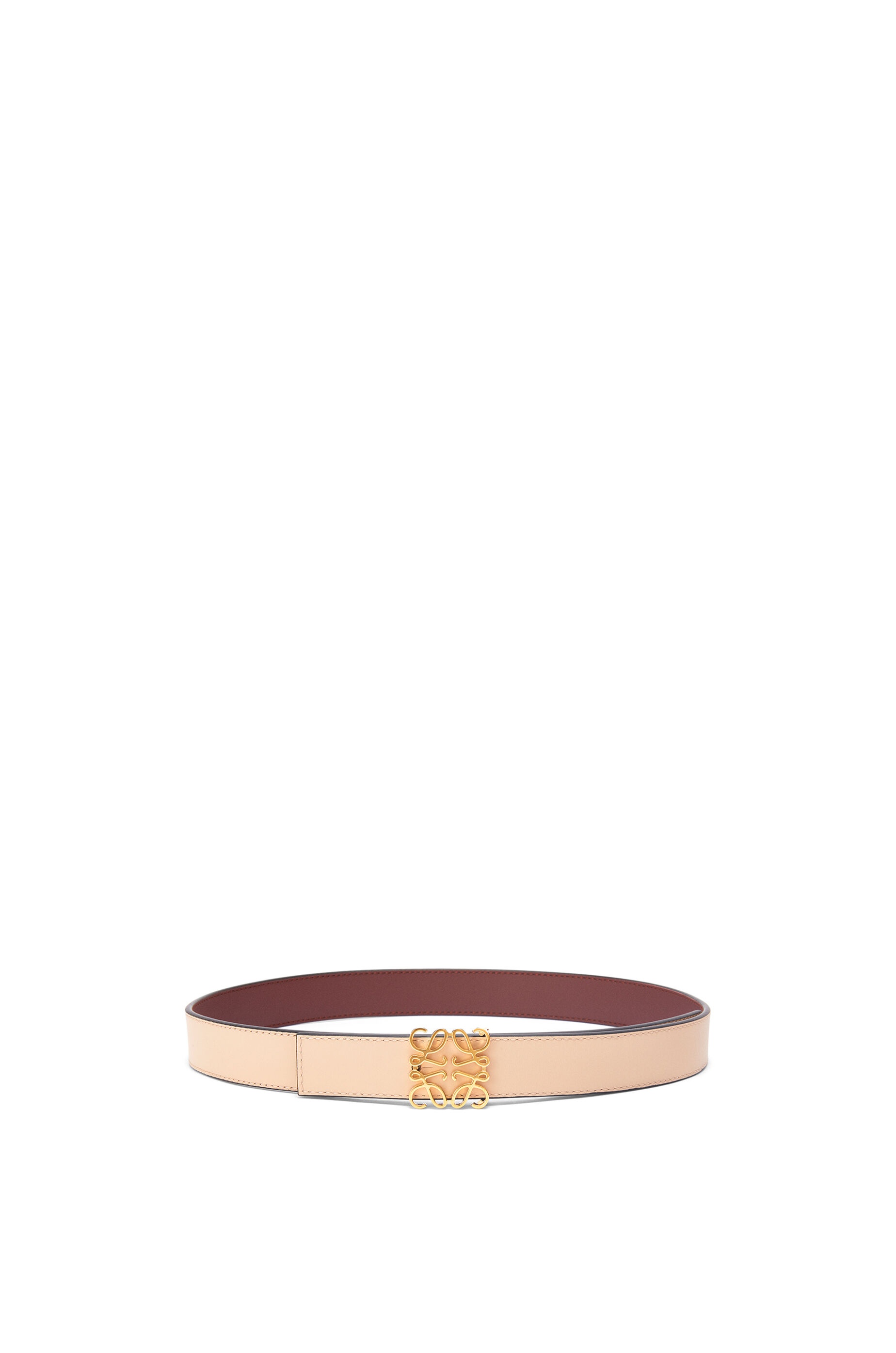 Anagram belt in smooth calfskin - 2