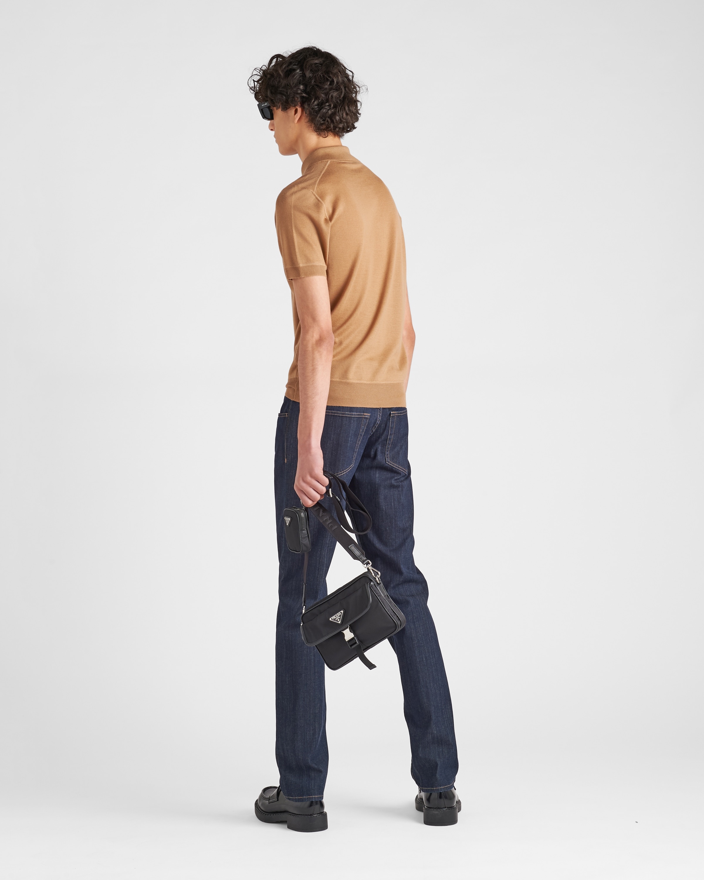 Cashmere polo shirt - 5