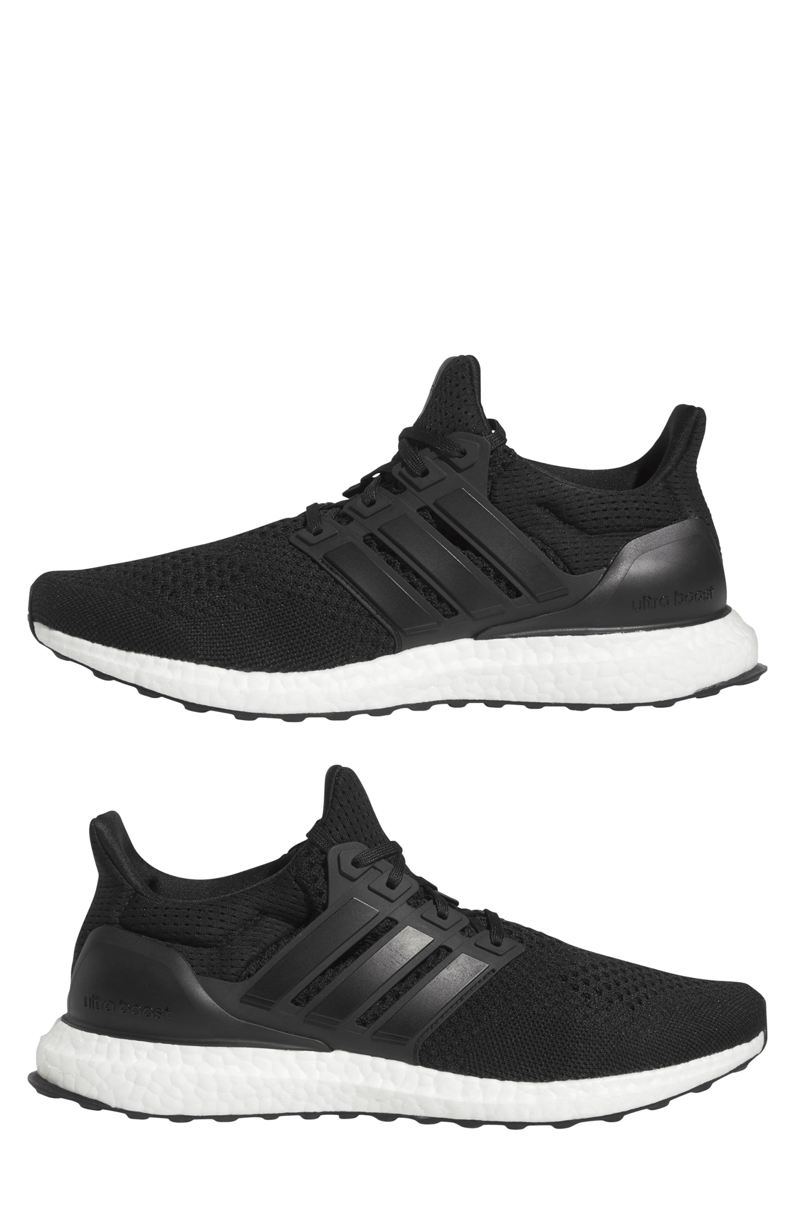 adidas Ultraboost 1.0 Running Sneaker in Core Black/Beams Green at Nordstrom - 7
