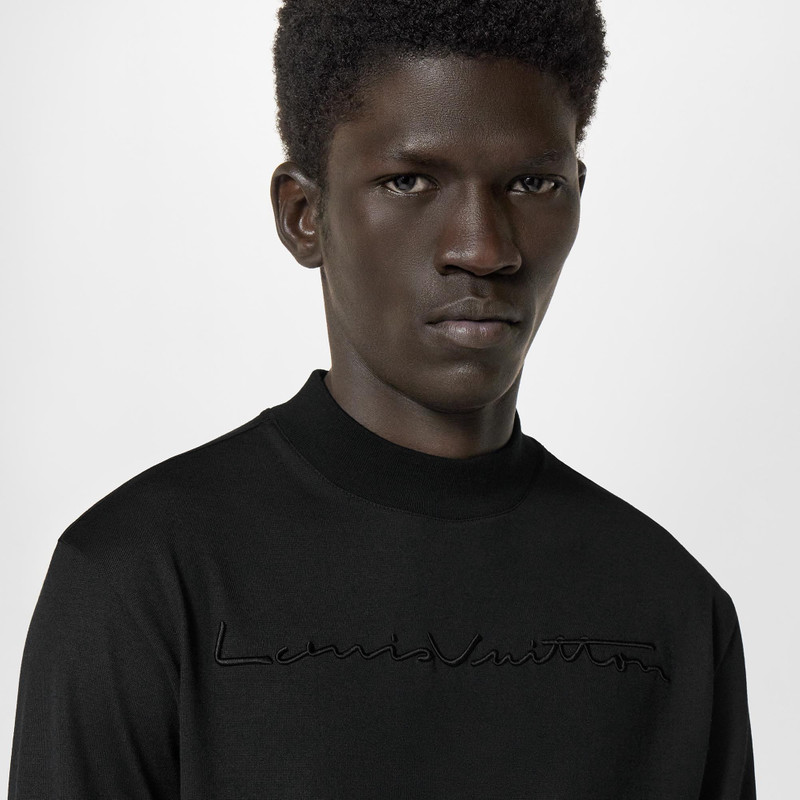 Louis Vuitton LV 3D Embroidered Long-Sleeved Tshirt outlook