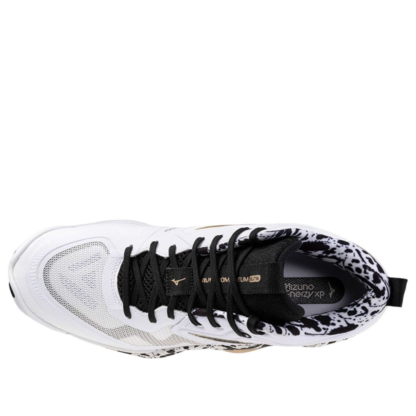 Mizuno Wave Momentum Elite Mid 'White Black' V1GA251741 - 3