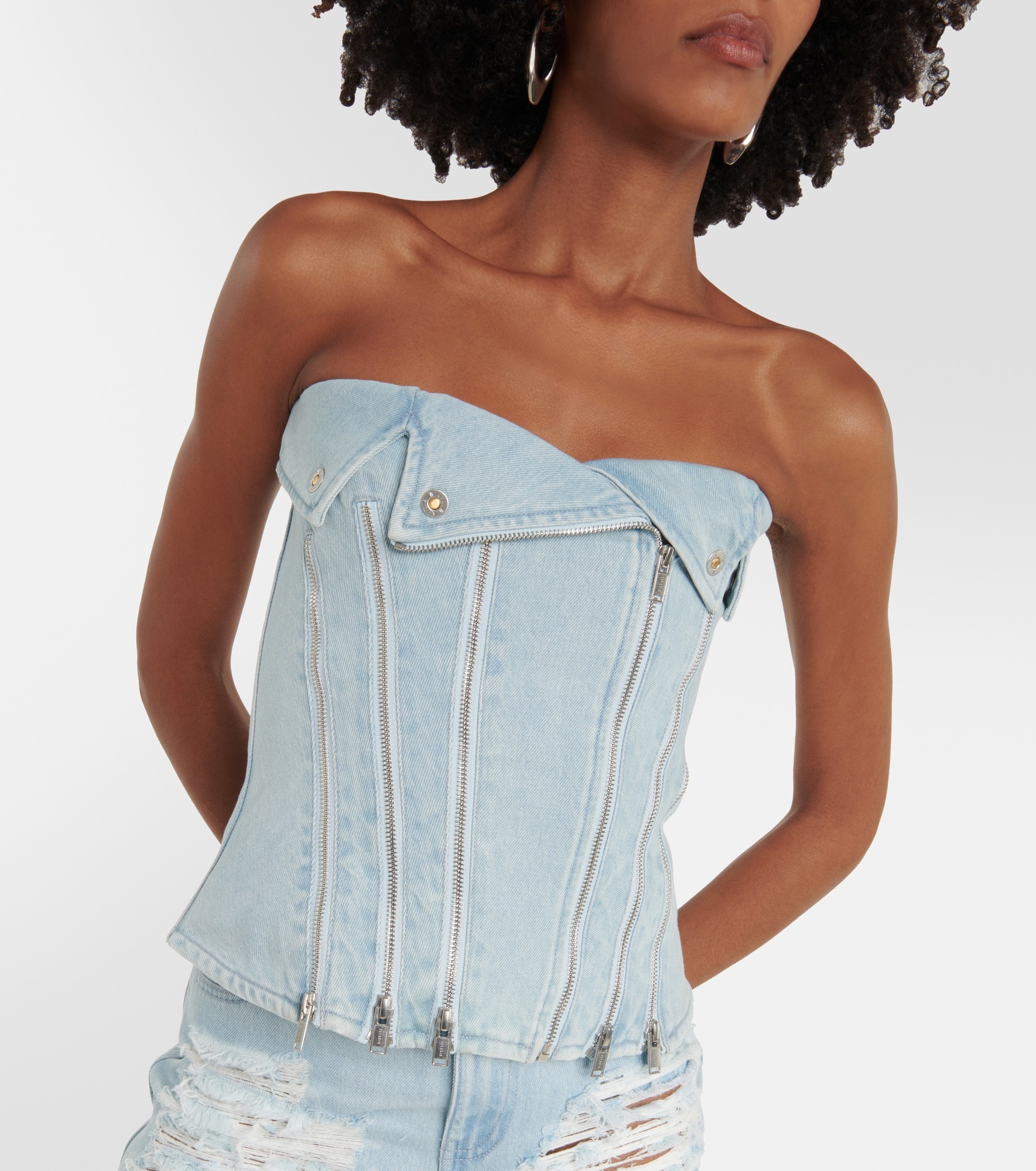 Denim corset - 4