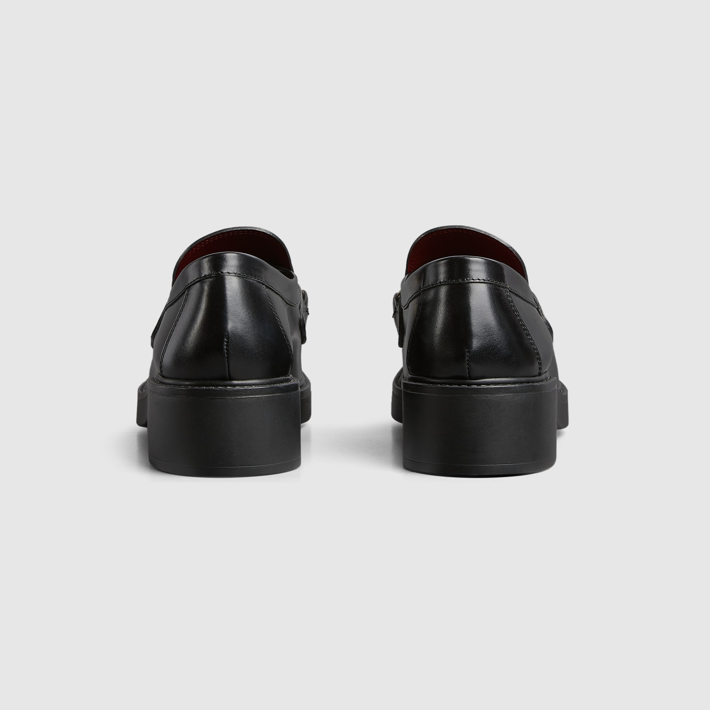 Women's loafer with Horsebit with lug sole - 4