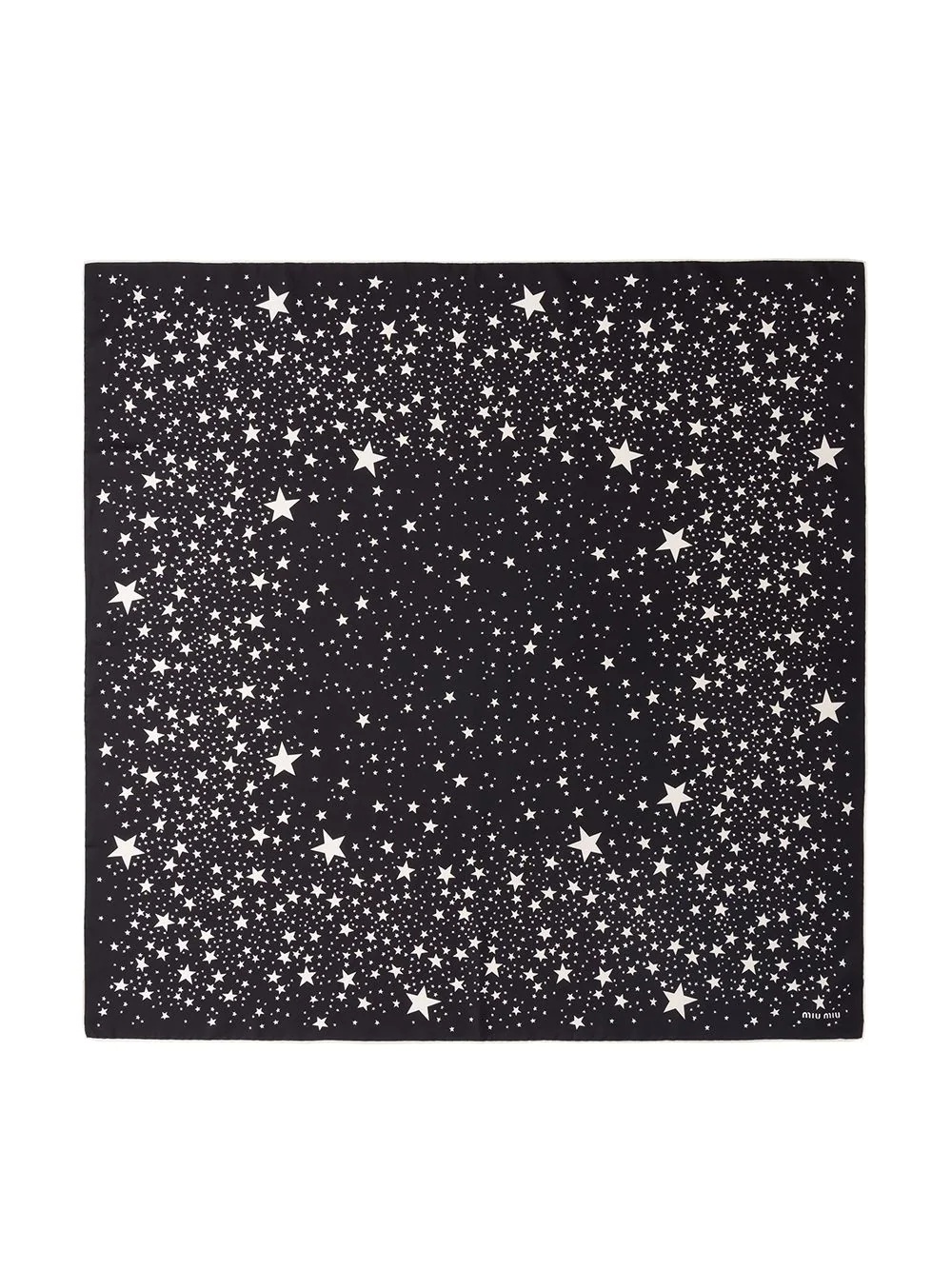 star print scarf - 2